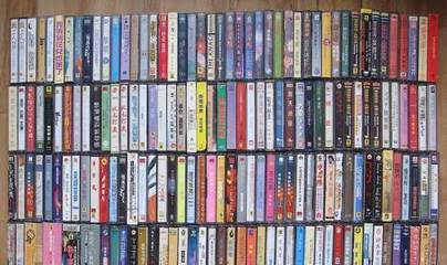 经典怀旧之声 上海音像制品低价打包转让180盘引进版磁带